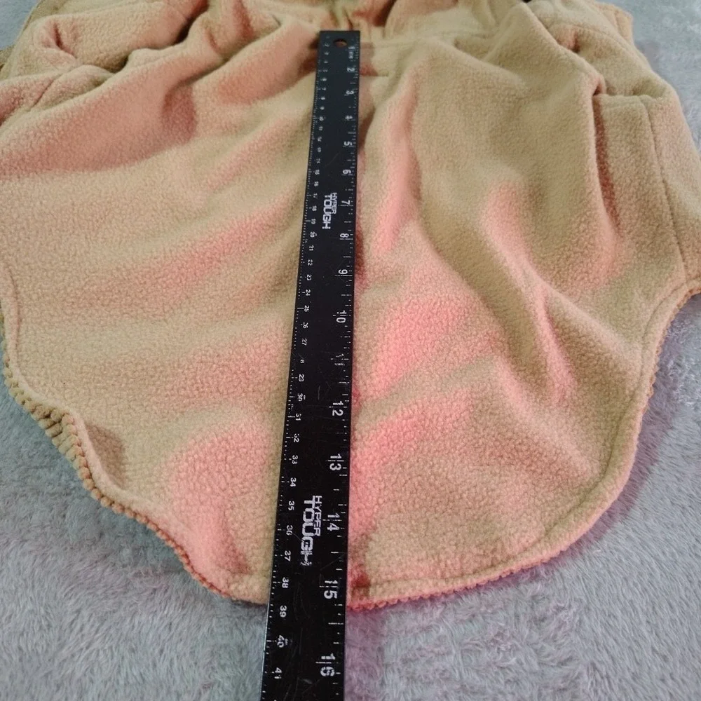 American Dog Outfitters Corduroy Coat M Tan Fleece Toggle Hooded Warm Outdoors‎